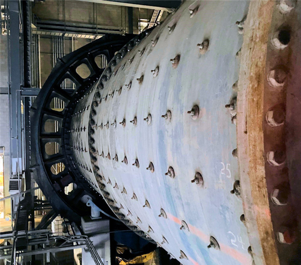 Used Svedala 15' W X 29' L Ball Mill With 3750 Hp Motor)